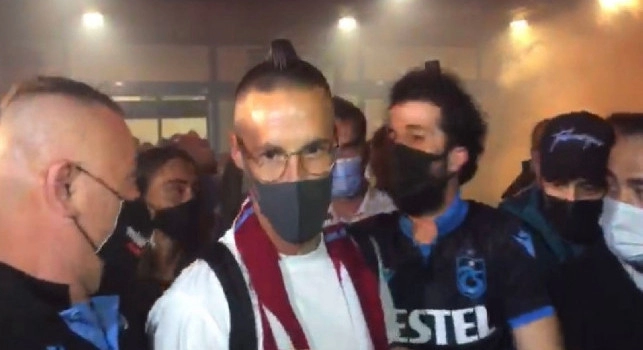 Trabzonspor, Hamsik si presenta: E' il posto giusto per me, c'&egrave; la stessa passione di Napoli
