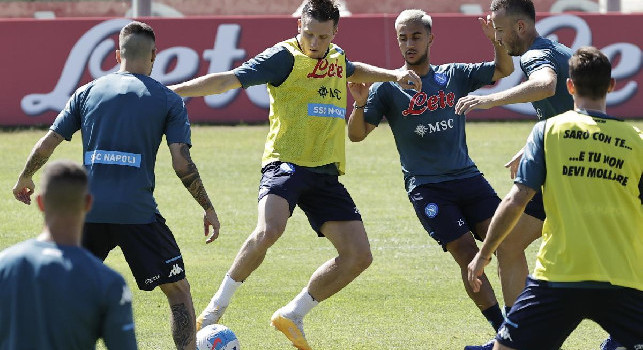 Napoli-Ascoli, pronta una sorpresa per gli azzurri oggi a Castel di Sangro