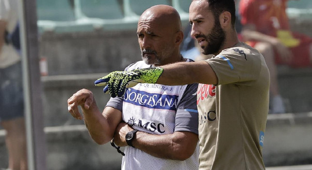 Spalletti su Ospina: Un professionista straordinario, in allenamento ha spinto ancora di più di quanto non stesse già facendo
