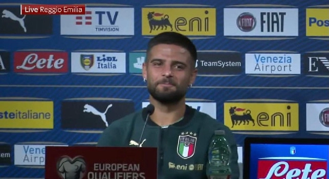 Insigne in conferenza Italia Lituania