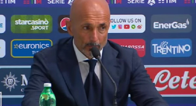Conferenza Spalletti Napoli Juventus