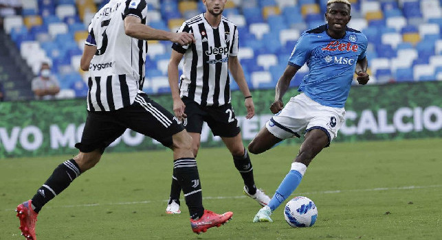 Castel Volturno, Osimhen non è in dubbio col Leicester: solo crampi con la Juve