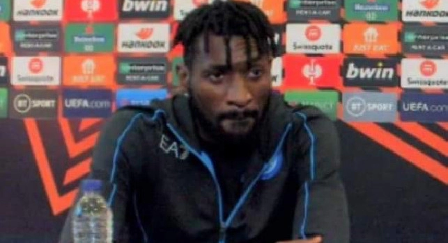 Anguissa in conferenza: Felice di essere a Napoli. Il calcio italiano è più tattico. Vardy? Dobbiamo fare attenzione a tutto il Leicester