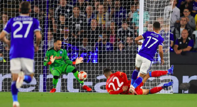 Il Leicester frena contro lo Spartak, finisce 1-1: Napoli primo in solitaria nel girone!