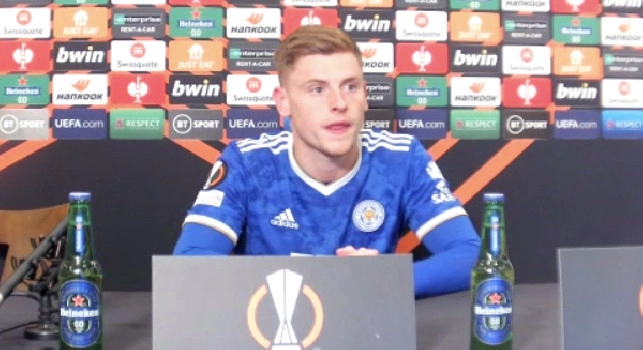 Leicester, Barnes in conferenza: Napoli squadra molto buona, ma rimane l'amaro della mancata vittoria! Gol annullato? Mi sembrava buono