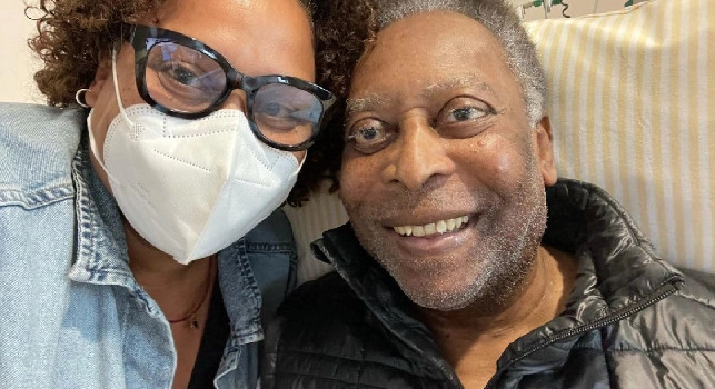 Pelé, la figlia: Ieri ha fatto un passo indietro, oggi due avanti