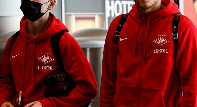 Lo Spartak Mosca è atterrato a Napoli: Italy, here we come[FOTO]