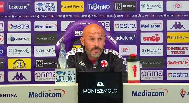 Fiorentina, Italiano in conferenza: Il Napoli ti castiga se sbagli ma meritavamo il pareggio. Napoli o Inter? Gli azzurri arriveranno fino in fondo...
