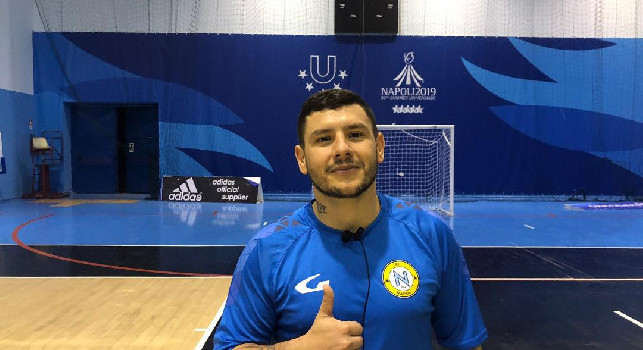 Calcio a 5 - Foglia a cuore aperto: Senza il calcio a 5 non sarei vivo: vorrei chiudere in bellezza al Napoli