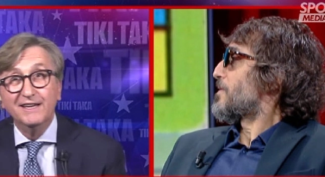Battibecco Auriemma-Cruciani a Tiki Taka: Porti sfiga! I tifosi napoletani si toccano