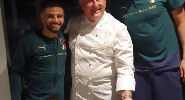 Dolce incursione nel ritiro della Nazionale, De Riso incontra anche Insigne [FOTOGALLERY]