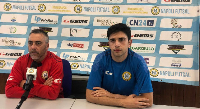Calcio a 5 - Il Napoli debutta alla Futsal Arena contro Pesaro, diretta su Sky Sport alle 18.30. Basile: “Avanti  con la nostra mentalità”. Capitan Perugino: “Sarà tutto affascinante”