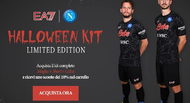 Nuova Maglia Napoli Halloween