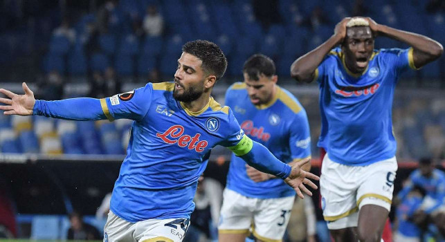 Gol Insigne Napoli Legia Osimhen