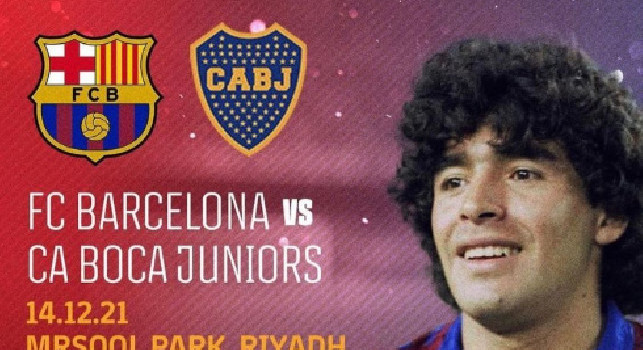 Clamoroso, la Maradona Cup senza il Napoli! Sfida solo tra Barcellona e Boca Juniors: data e luogo