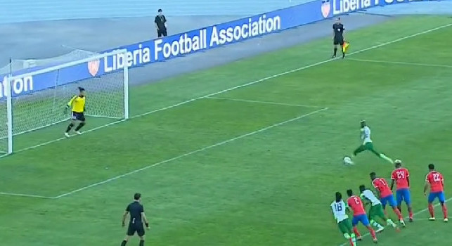 Liberia-Nigeria 0-1 al 25': a segno Osimhen dal dischetto [VIDEO]