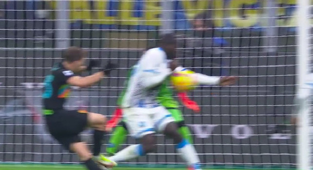rigore inter napoli