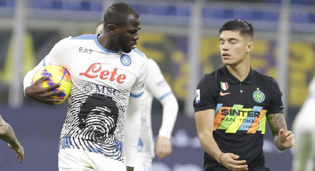 Coppola: Napoli-Inter deciderà il 60% della lotta scudetto! Koulibaly gasato, va messo subito in campo