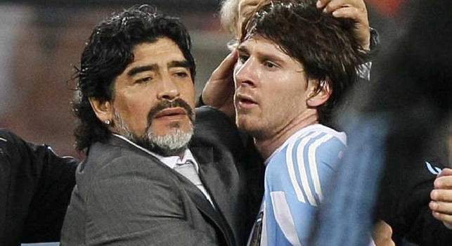 Messi e Maradona