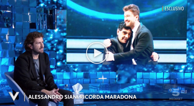Siani commosso ricorda Maradona: Ha insegnato i napoletani a vincere, ha cambiato il DNA di un popolo [VIDEO]