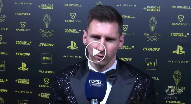 Pallone d'Oro 2021, &egrave; Messi il vincitore! E lo dedica a Maradona [VIDEO]