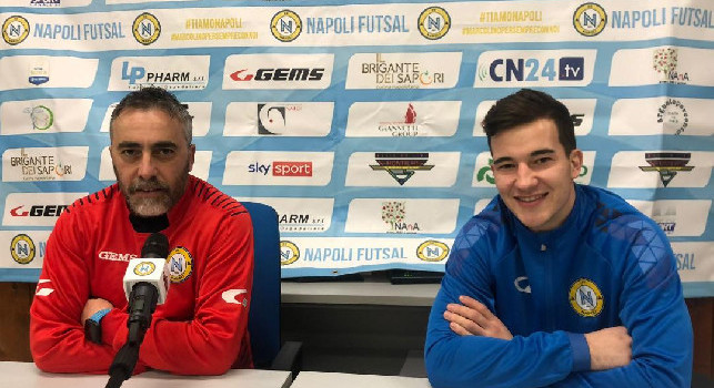 Calcio a 5 - Il Napoli Futsal cerca il tris, c'è la L84. Basile e Hozjan: Abbiamo trovato continuità, ora centriamo la Final Eight di Coppa