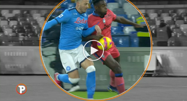 Moviola Napoli-Atalanta, Cesari: L'anno scorso il gol di Zapata era da annullare! Quest'anno invece... [VIDEO]