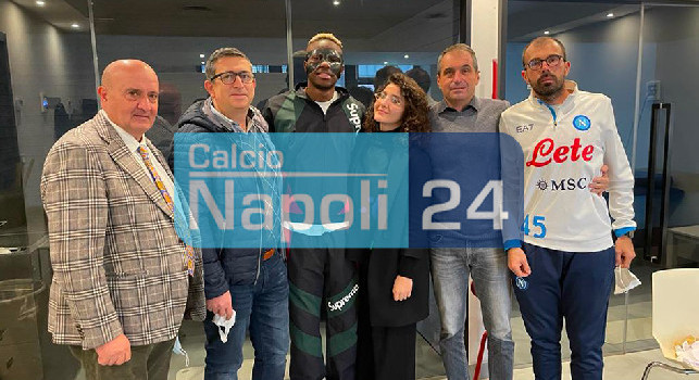 Recupero Osimhen, oggi nuovo tampone: se negativo, tornerà subito a Napoli