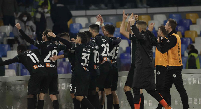 Spezia, Platek: La vittoria a Napoli è stata una grande emozione, lottano per il titolo! Bellissimo regalo ai tifosi