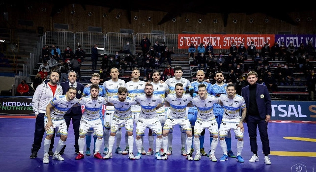 Calcio a 5, un 2021 da incorniciare per il Napoli Futsal. Perugino: “Orgoglioso di tutti”. Basile e il capitano: “Felicissimi”