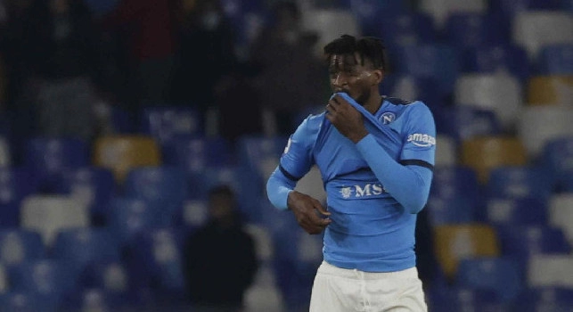 Occhio al giallo, il Napoli ha tre diffidati ma Anguissa &egrave; in coppa d'Africa