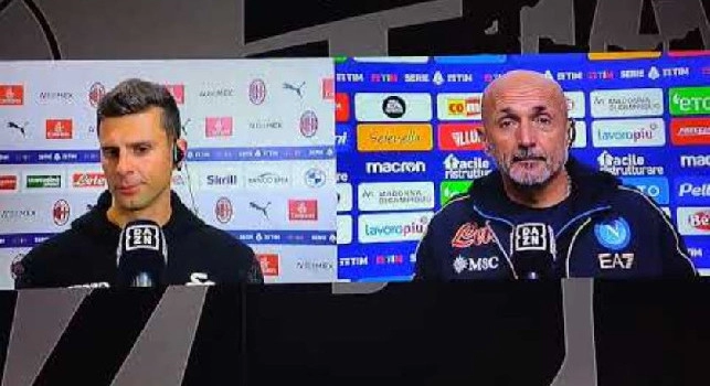 Gelo imbarazzante a Dazn tra Spalletti e Thiago Motta, i due non si salutano