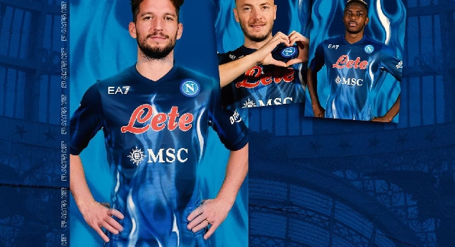Nuova maglia SSC Napoli da oggi in vendita! La nota del club: Arde forte la passione! [FOTO & VIDEO]