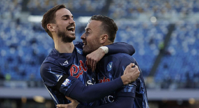 Il Napoli stende la Salernitana, Fabian Ruiz esulta su Instagram: Avanti così!