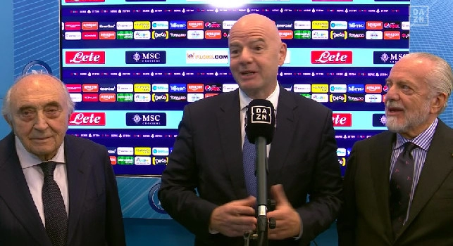 Infantino: Al resto del Mondo non possiamo dire 'dateci i vostri soldi, dateci i vostri giocatori e guardateci in tv