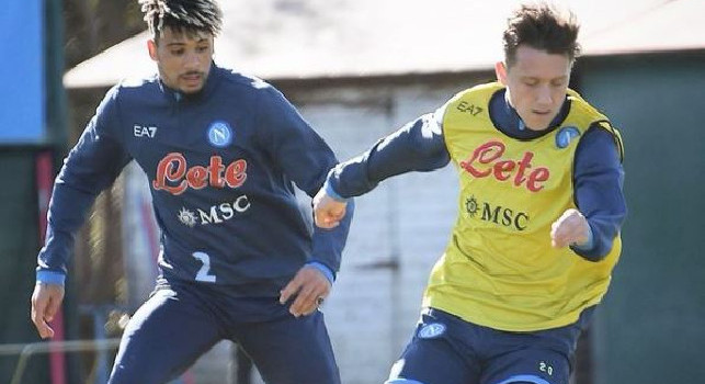Allenamento Napoli