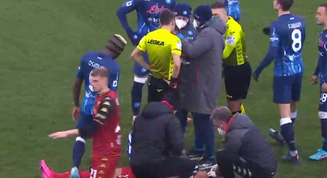 Moviola Corriere dello Sport Venezia-Napoli: Mariani si perde il rosso a Ebuehi, lo salva il VAR