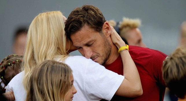 Totti: La mia storia con Ilary Blasi è finita: spero nel rispetto per la serenità dei nostri figli