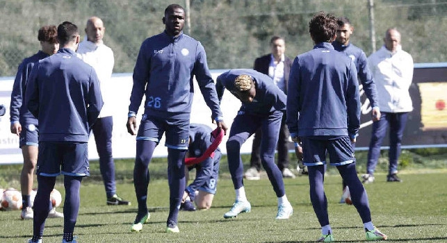 Il Napoli riprenderà domani gli allenamenti in vista del match con lo Spezia