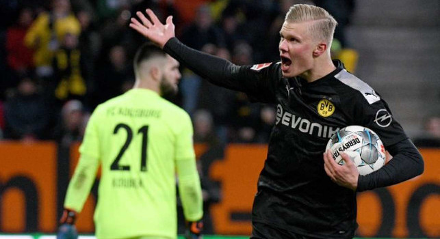 Il City comunica al Dortmund di voler pagare la clausola per Haaland