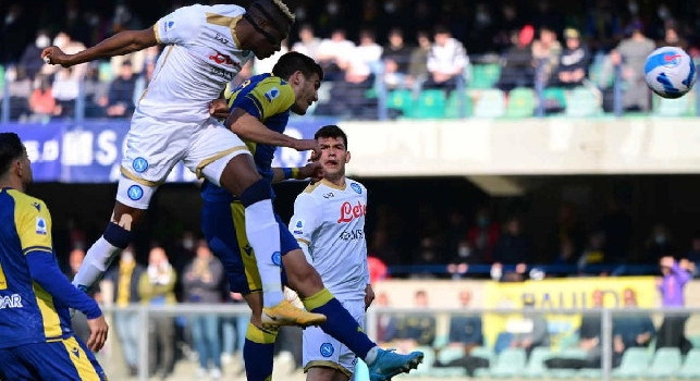 IL GIORNO DOPO Verona-Napoli: Osimhen in cielo, lo scaltro Di Lorenzo e nessuna prateria a metà campo