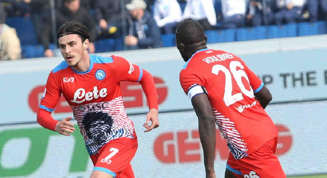Il gol di Elmas live dal settore ospiti, boato clamoroso dei tifosi azzurri! | VIDEO