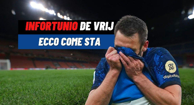 Infortunio De Vrij, paura in casa Inter: l'annuncio di Simone Inzaghi