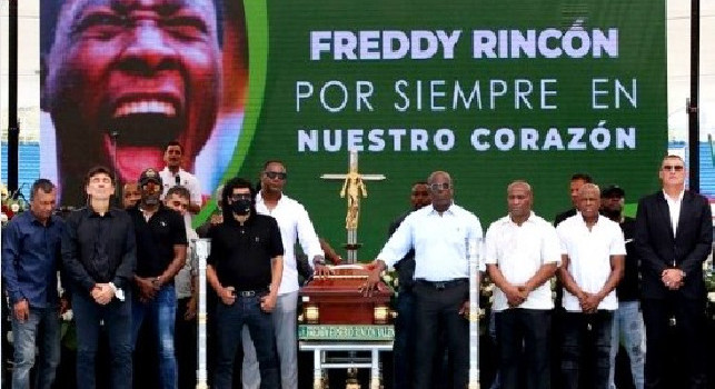 Funerali Freddy Rincon: Asprilla e Higuita ricordano l'ex Napoli | FOTO
