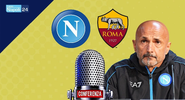 Spalletti in conferenza: De Laurentiis mi brontola sempre perch&egrave; sostituisco sempre troppo tardi, a fine anno diteglielo. Scudetto? Abbiamo un obbligo