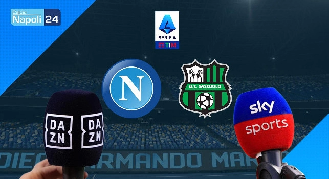 Napoli Sassuolo dove vederla