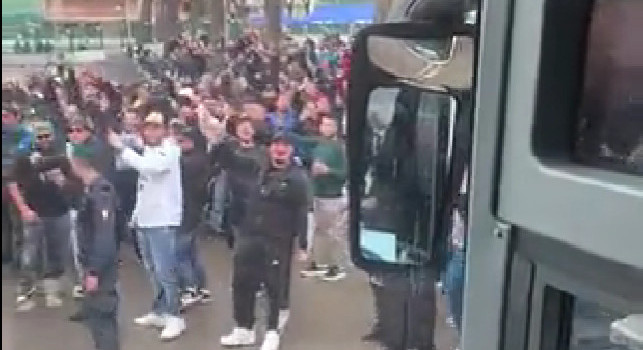 Tifosi Empoli Napoli accoglienza