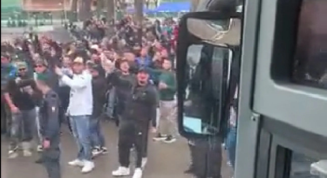 Tifosi Empoli Napoli accoglienza