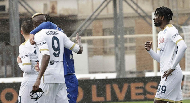 Osimhen trascinato platealmente da Juan Jesus, voleva reagire alla contestazione dei tifosi!