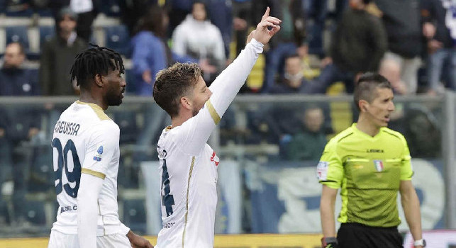 Empoli-Napoli, Mertens unico a salvarsi nelle pagelle: Il suo gol è bello ma ha pure una colpa